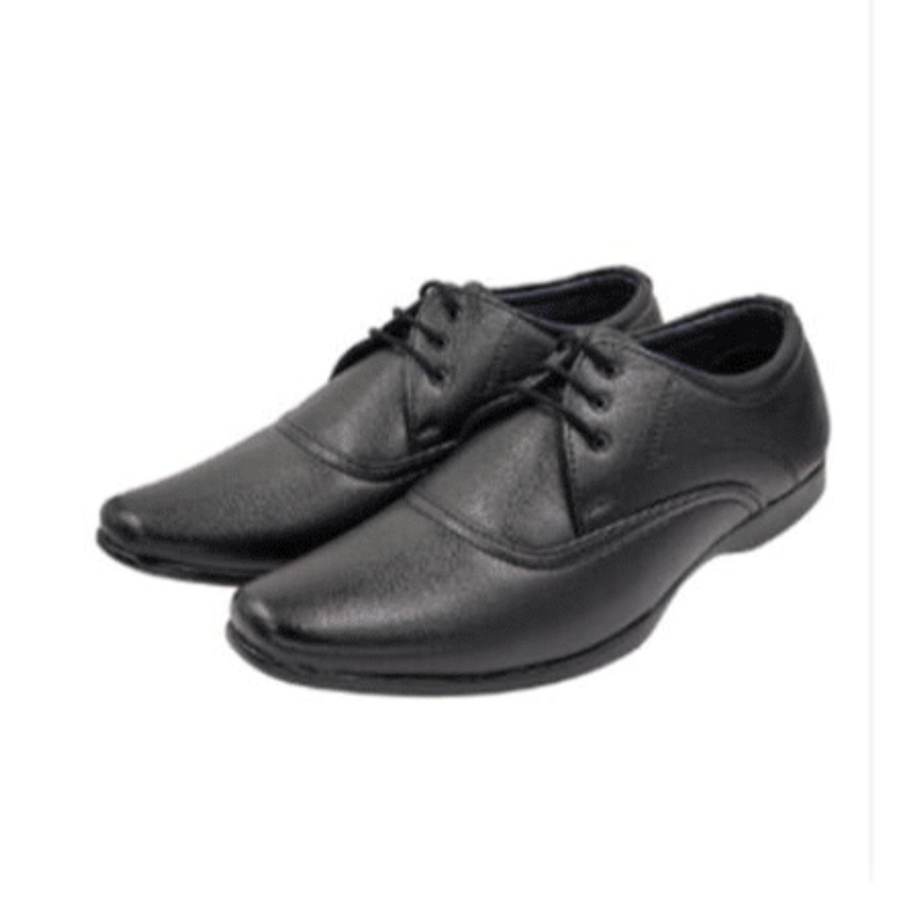 Classic Black Lace-up