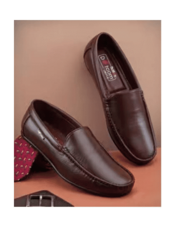 Simple Brown Slip-On Loafer